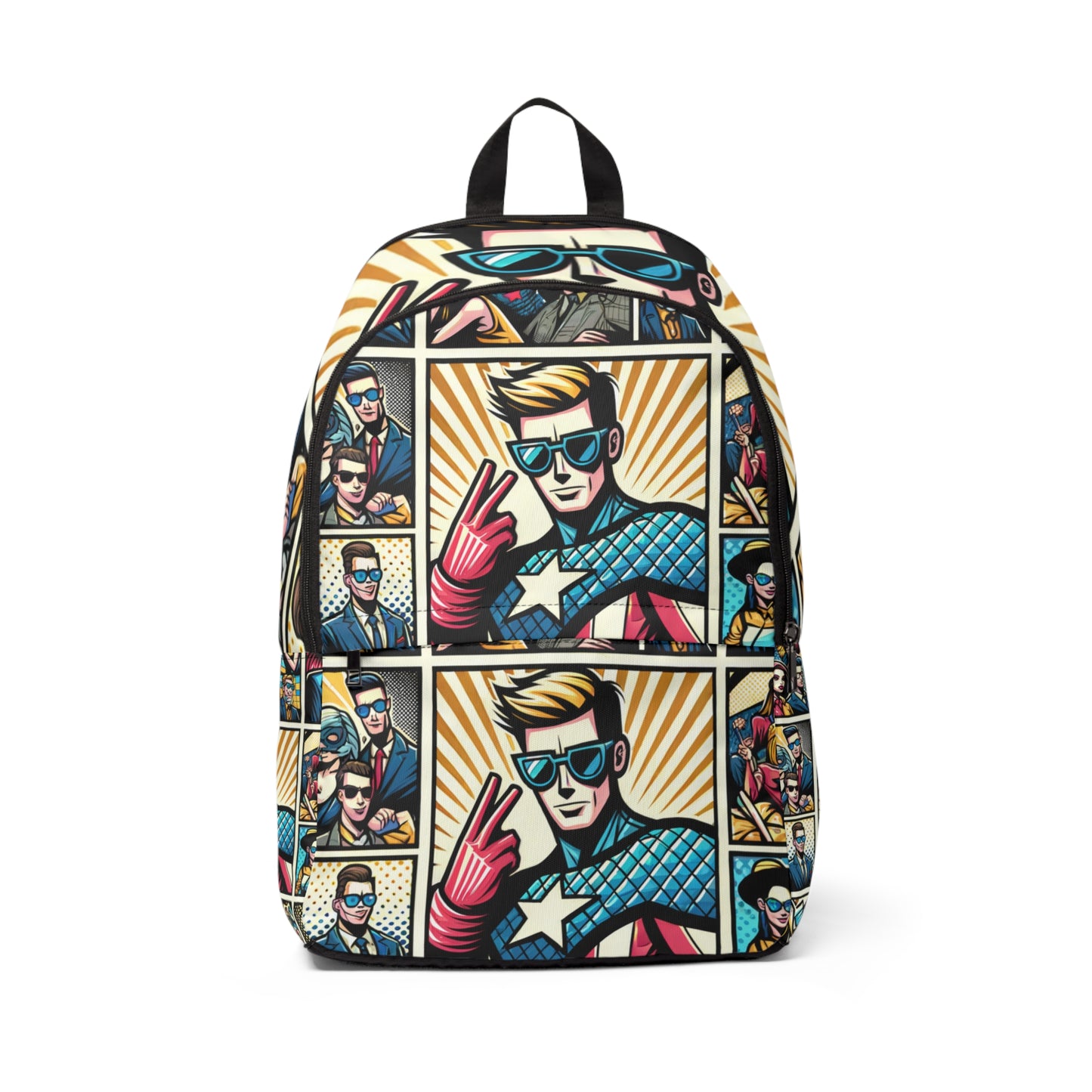 Abstract Ethereal Fusion - Backpack