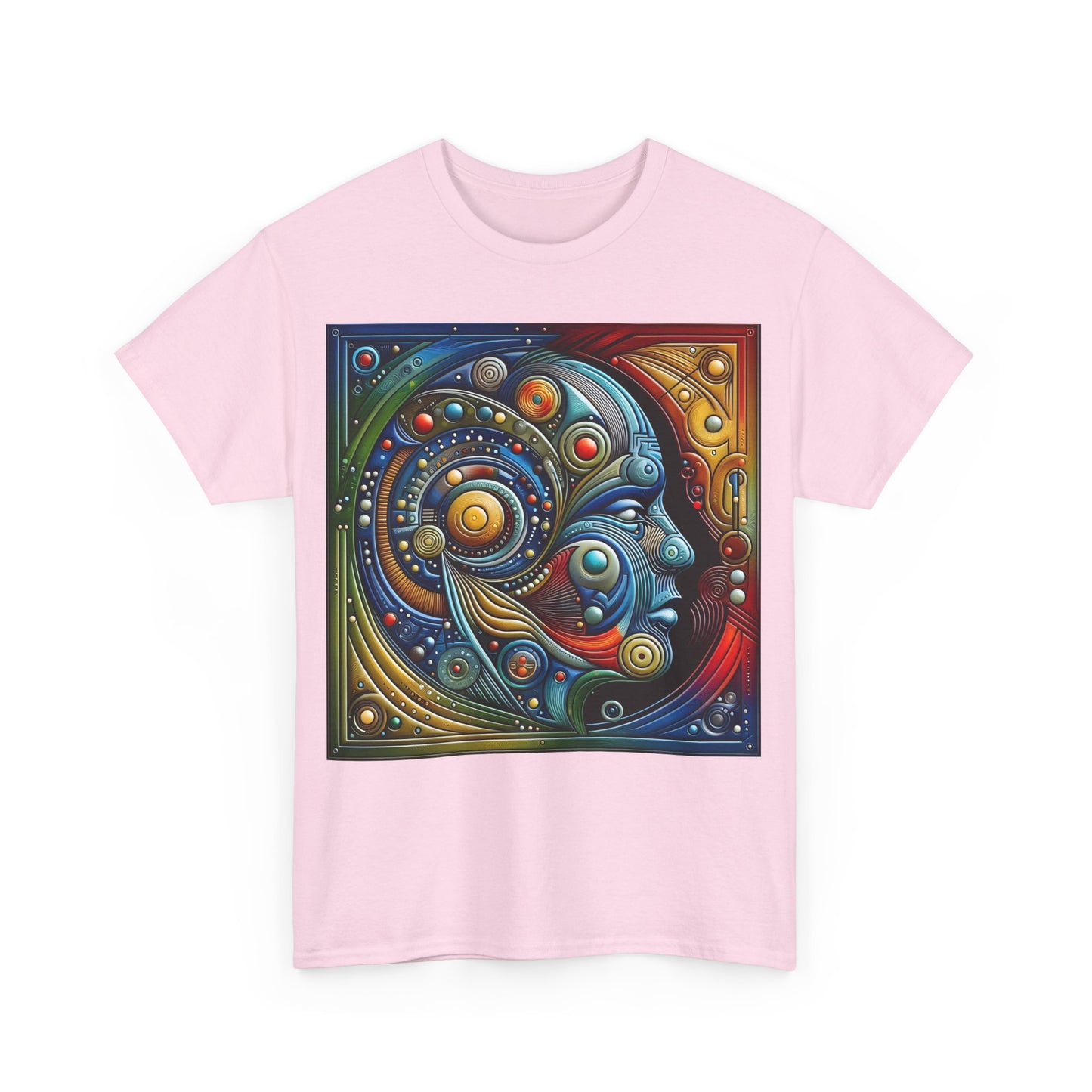 Stained Glass Dreams Unisex T Shirt Graphic Tee Unisex