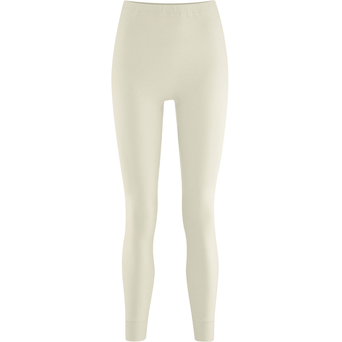 Stylish presentation of luxury women's leggings made from 100% organic cotton, crafted for a smooth silhouette and everyday elegance.