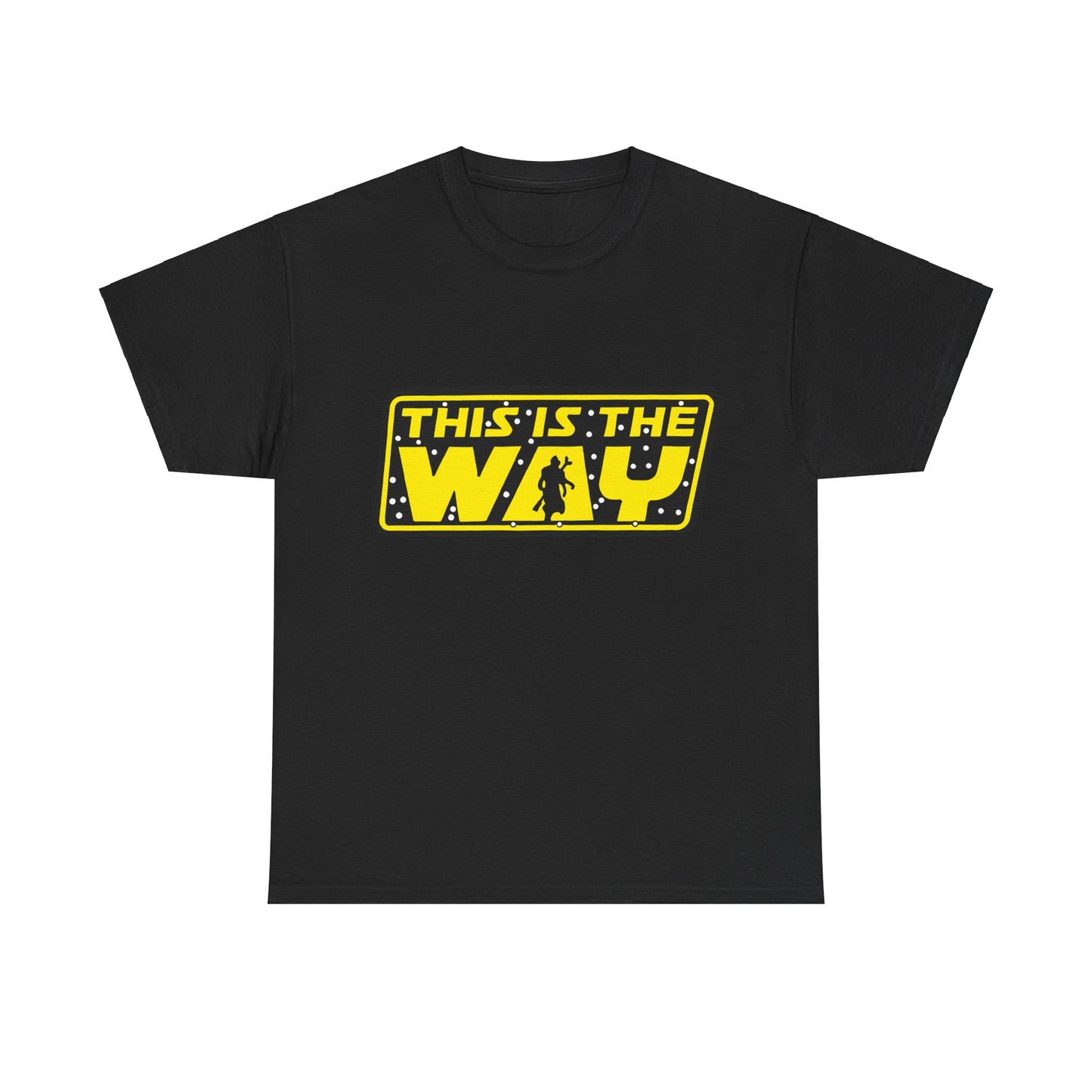 Mandalorian Star Wars This is the Way Logo Graphic Unisex  Tee Shirt