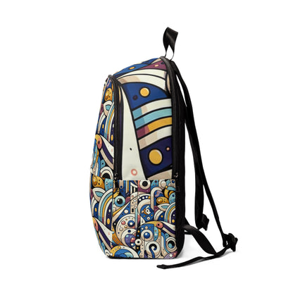 Dazzling Dreams Studio's Modern Play Backpack featuring a stylish cartoon-inspired design with vibrant colours, perfect for fashion-forward individuals seeking luxury and functionality.