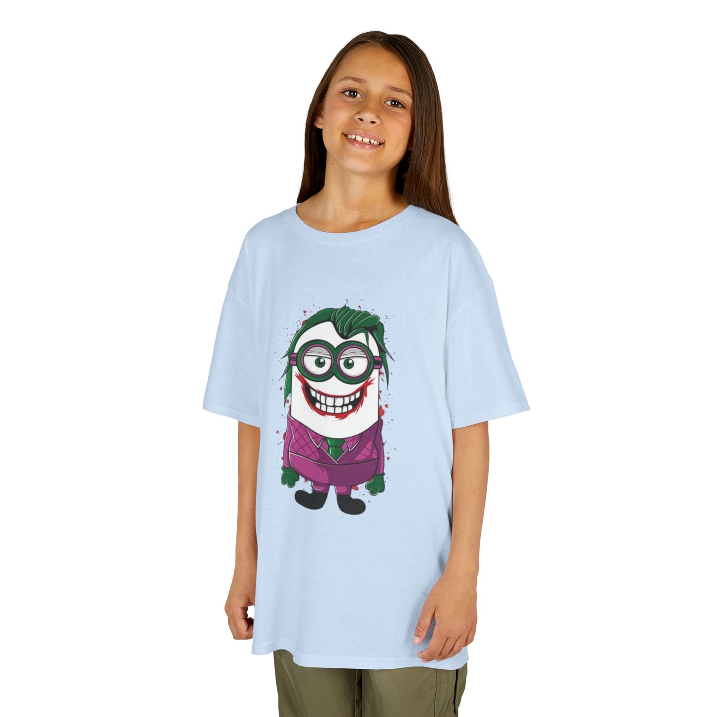 Minions Joker T-Shirt Kids The Dark Knight Rises Childs Boys Girls Despicable Me