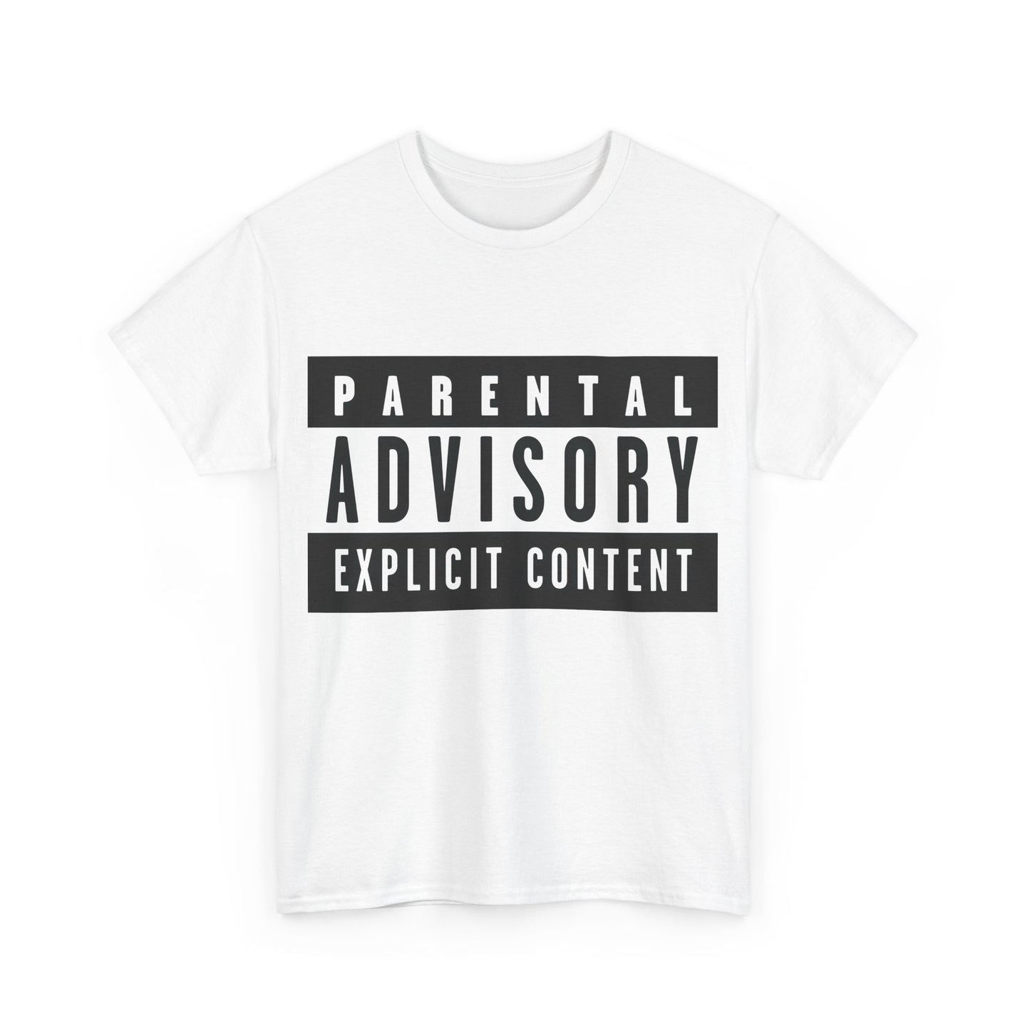 Parental Advisory  Warning  Graphic T-Shirt Urban Unisex Cotton Tee