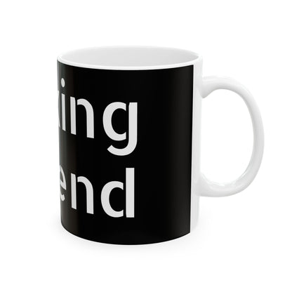 Funny Office Mug with cheeky F-word slogan, a great gift for those who appreciate adult humor.