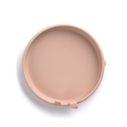 Complete 4-Piece Silicone Dinner Set for Babies - Plate, Bowl, Spoon, and Cup