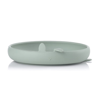 Complete 4-Piece Silicone Dinner Set for Babies - Plate, Bowl, Spoon, and Cup