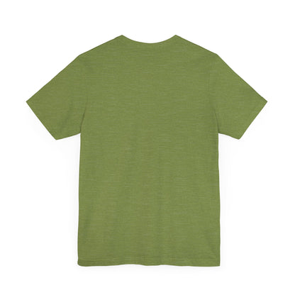 Sabrina Carpenter Inspired Unisex Short Sleeve Tee, soft green back view, perfect for layering in sophisticated outfits.