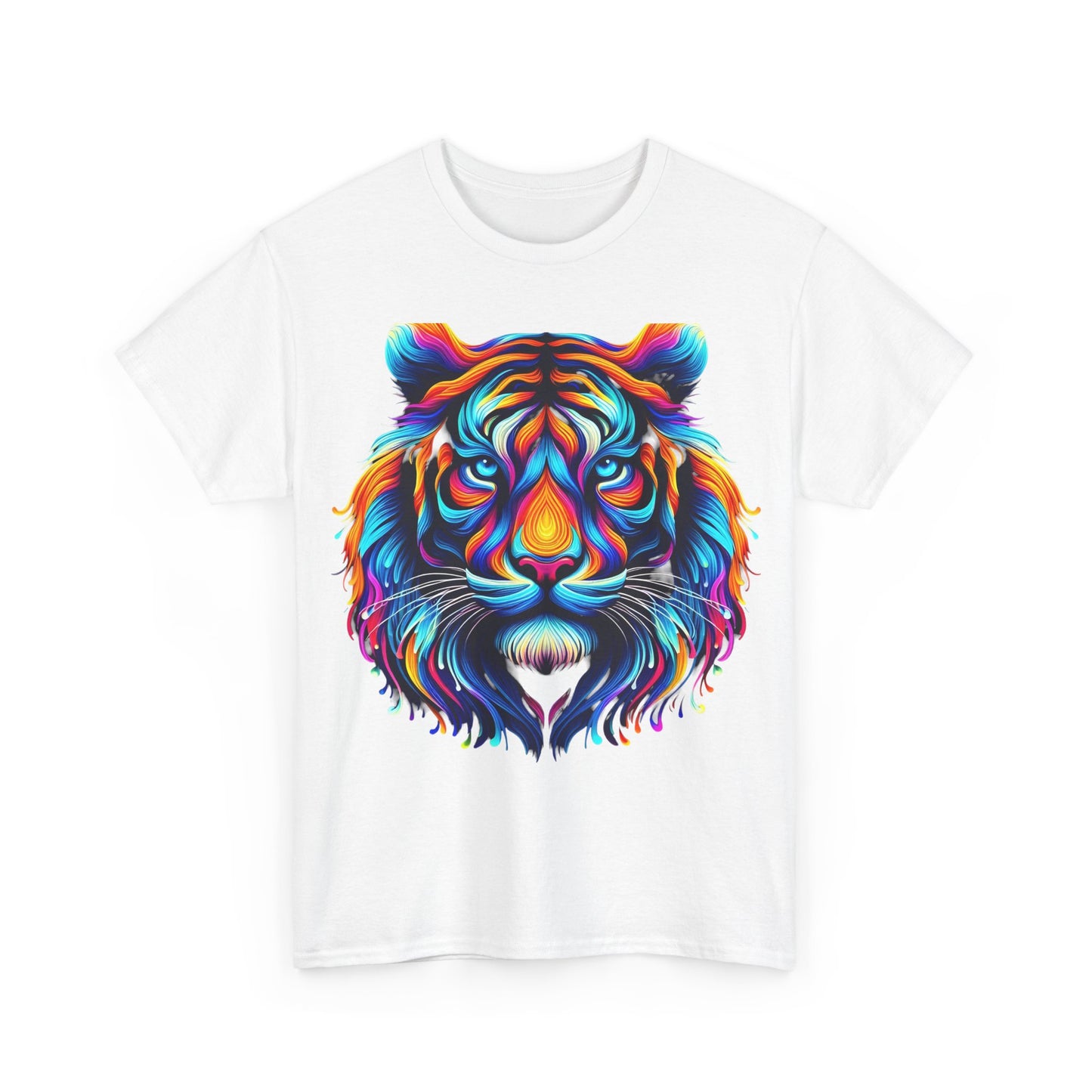 Tiger's Whimsy  Graphic Unisex  T Shirt Tee