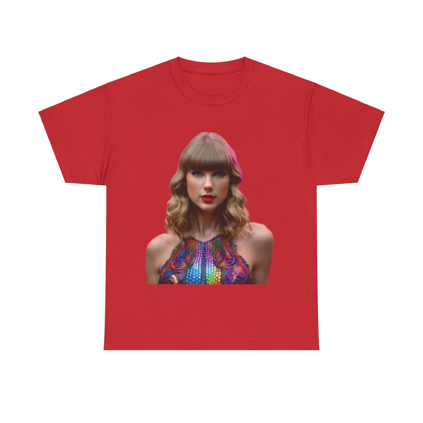 Swifties psychedelic  Taylor Swift Heavy Cotton Tee