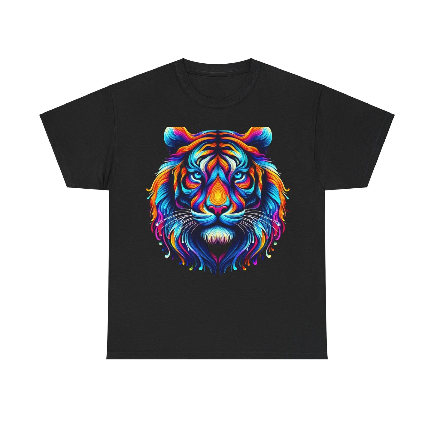 Tiger's Whimsy  Graphic Unisex  T Shirt Tee