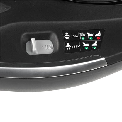 Jane Kombikid 360° Rotating i-Size Car Seat 40-105 cm Matt Black