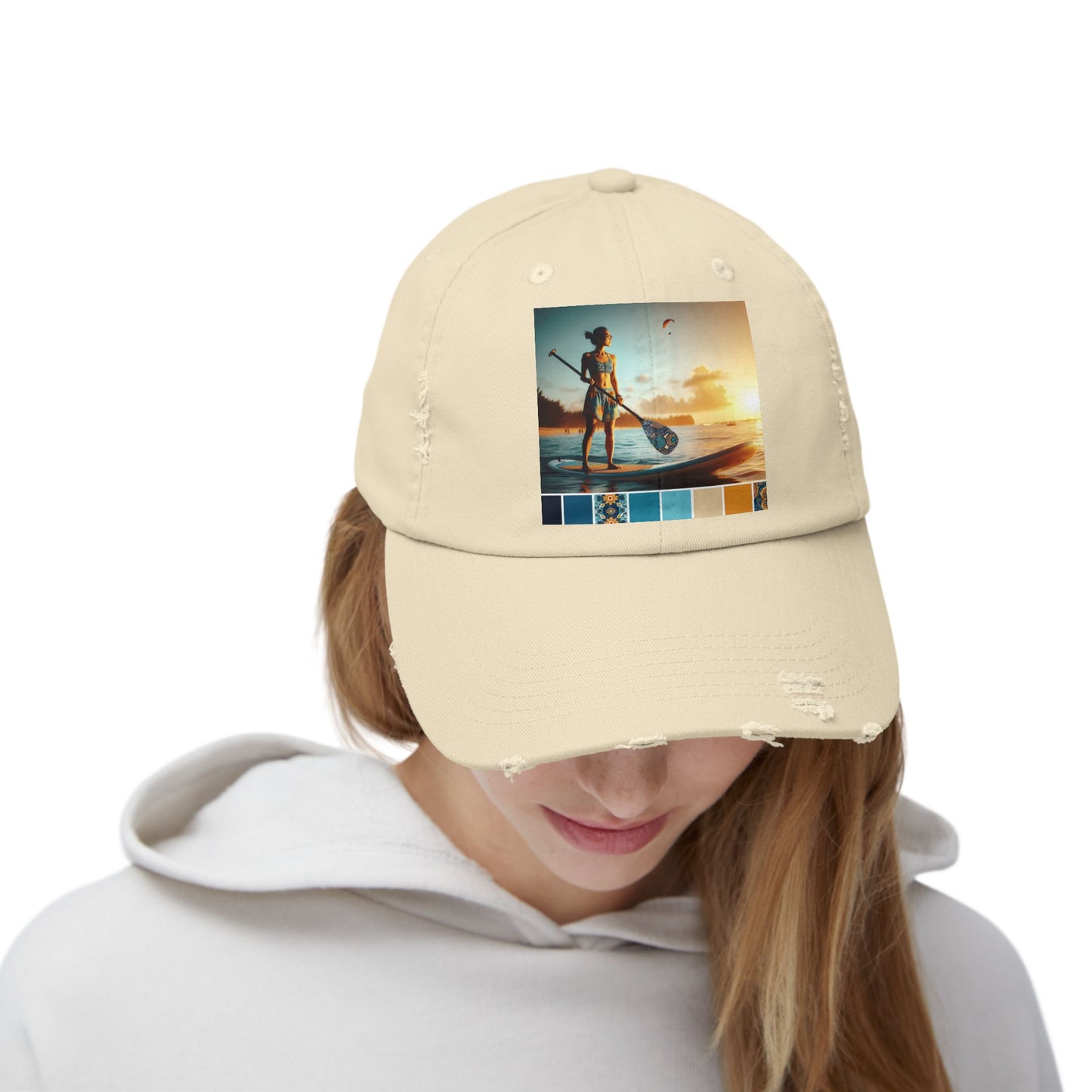 Unisex Distressed Paddleboarders Cap