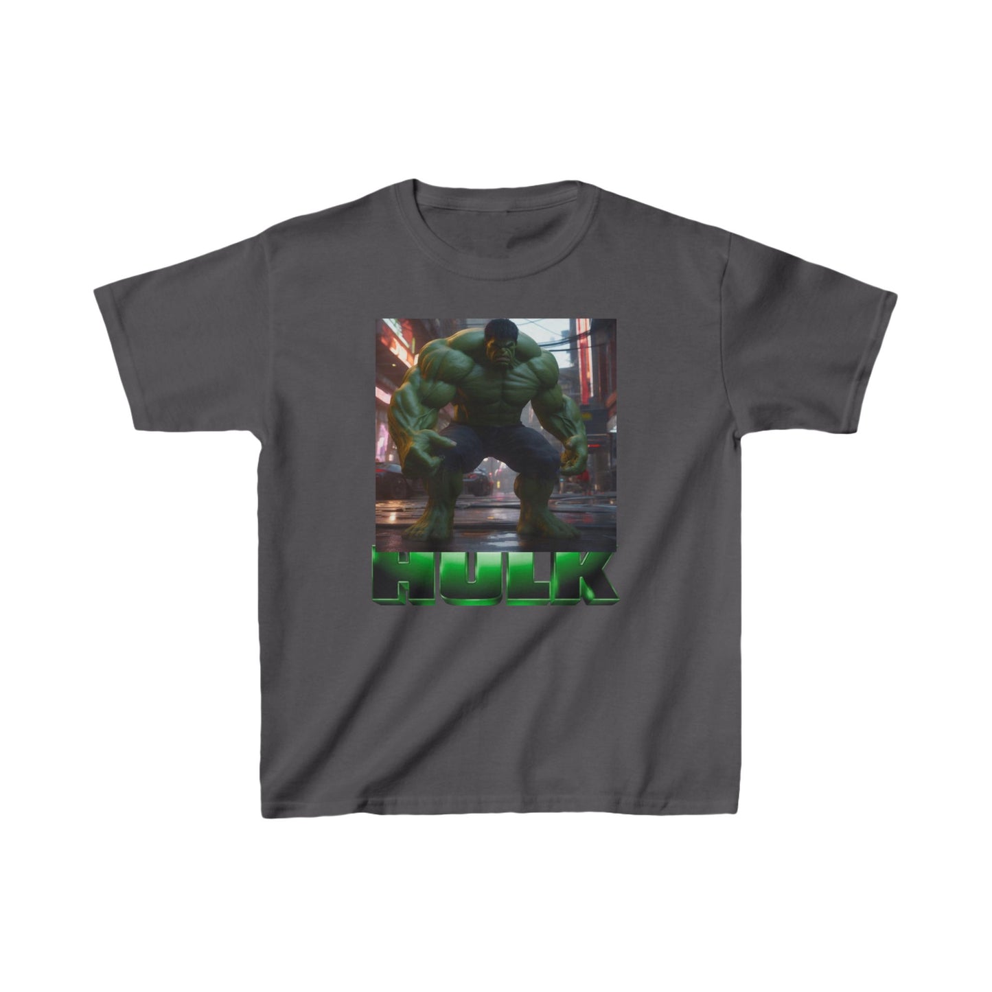 Kids Incredible Hulk Heavy Cotton Tee 16 colors