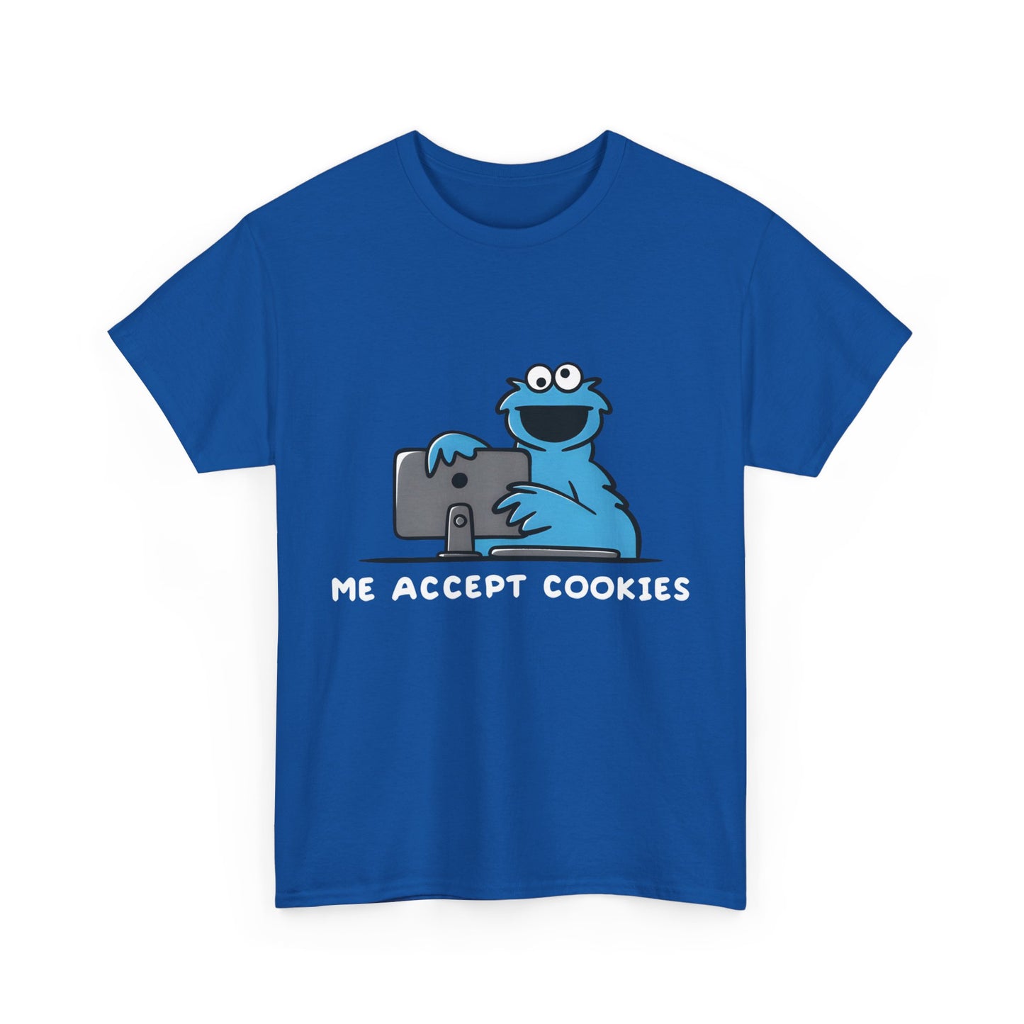 Sesame Street Cookie Monster Graphic T-Shirt Urban Unisex Cotton