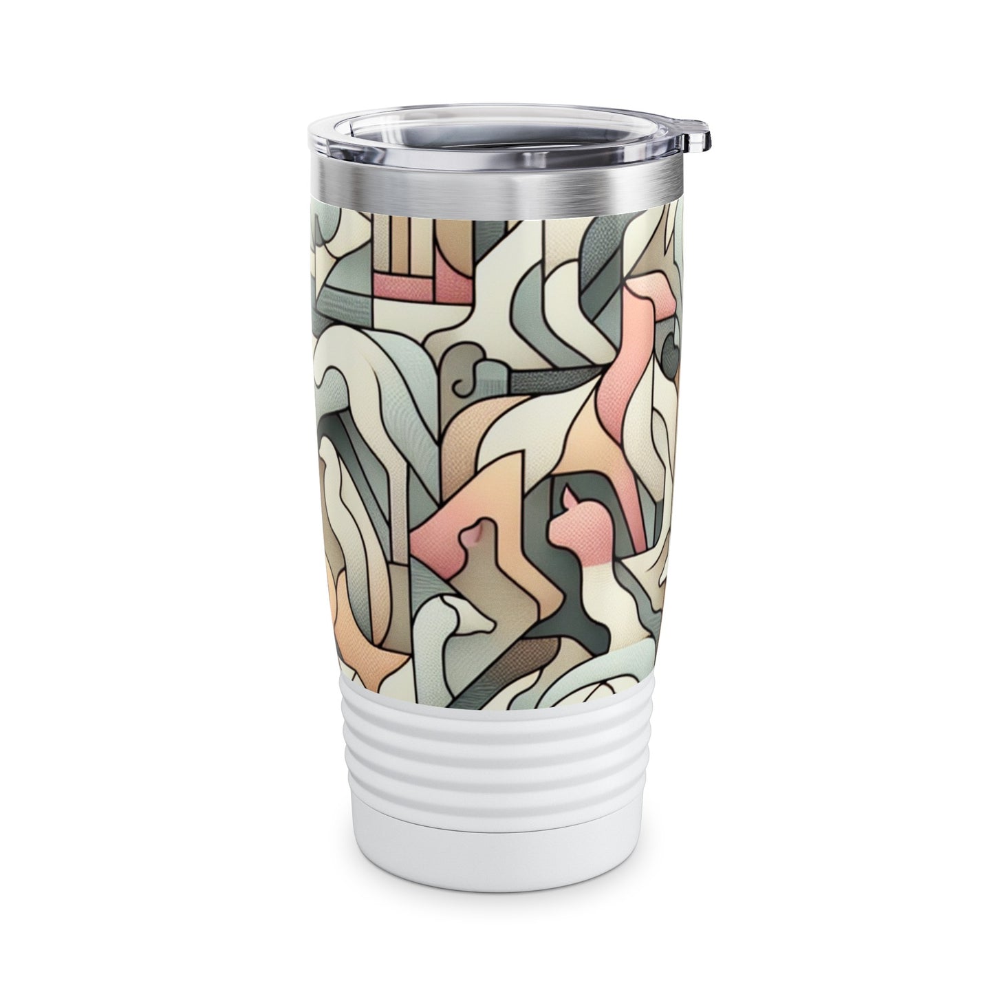 Pastel Panorama Visions - 20 oz Drinks Tumbler Travel Flask