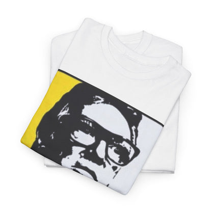 Premium unisex T-shirt folded neatly, displaying the 'Brick Top Snatch' graphic, featuring a witty quote in bold and vivid colours, ideal for fashion-forward individuals.