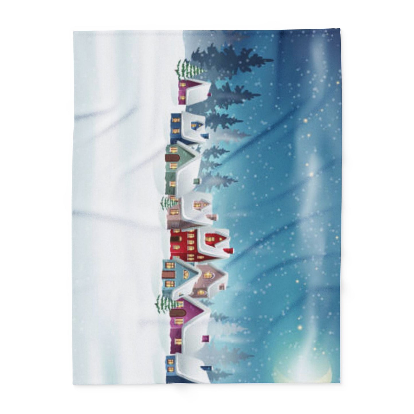 Decorative and Warm Christmas Arctic Fleece Blanket