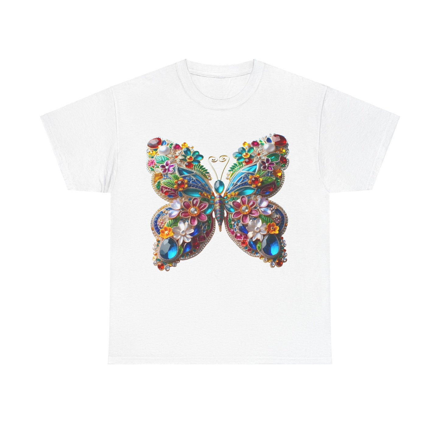 Enchanting Butterfly Brooch Unisex T Shirt Graphic Tee Unisex