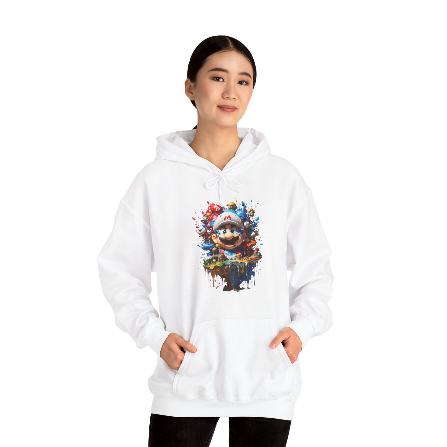 Unisex Computer Game Graphic Lightweight Hooded Sweatshirt