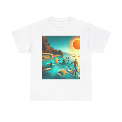 Durable and lightweight Luxury Paddleboarding T-Shirt from Dazzling Dreams Studio ideal for paddleboarding and casual outings.