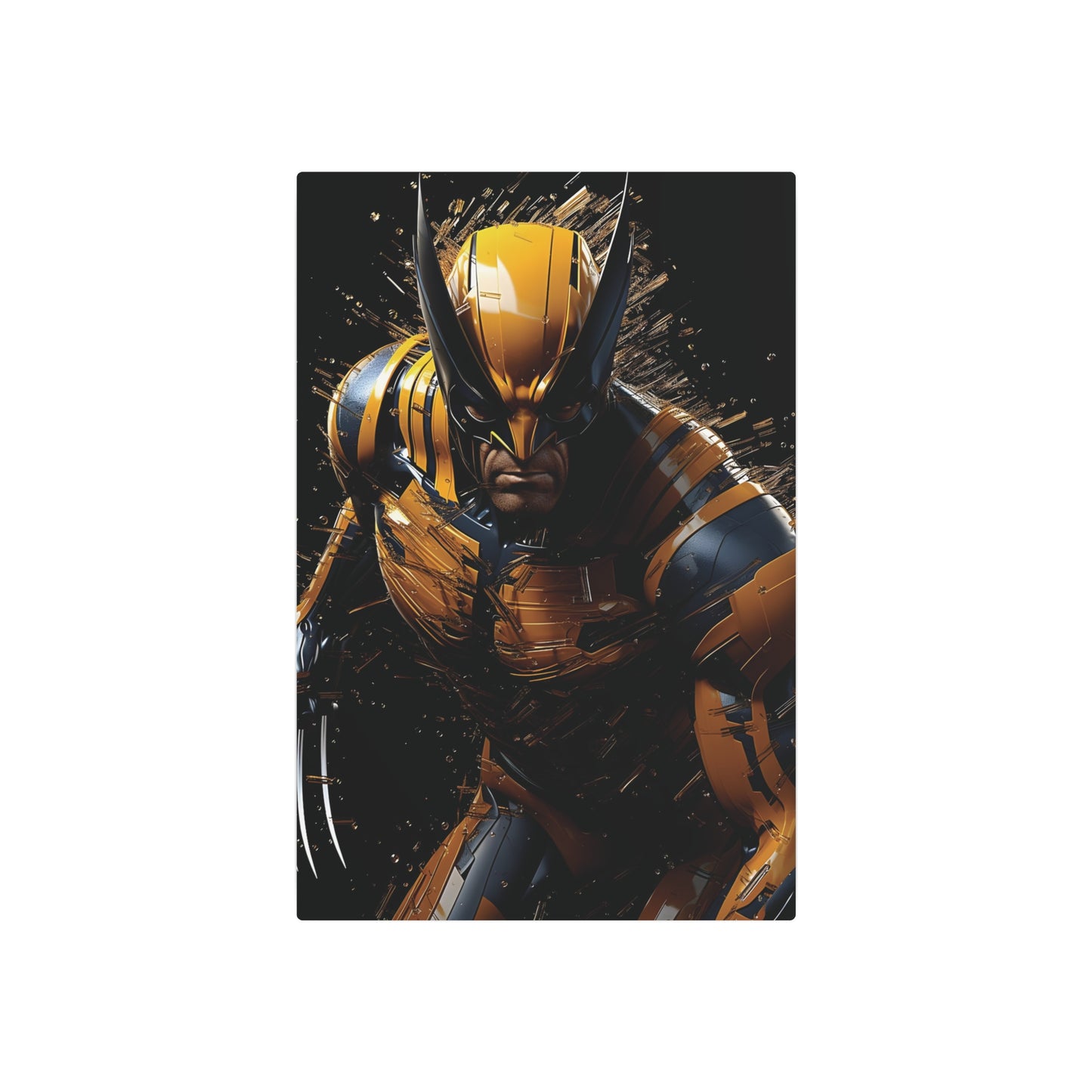 Wolverine Metal Art Poster