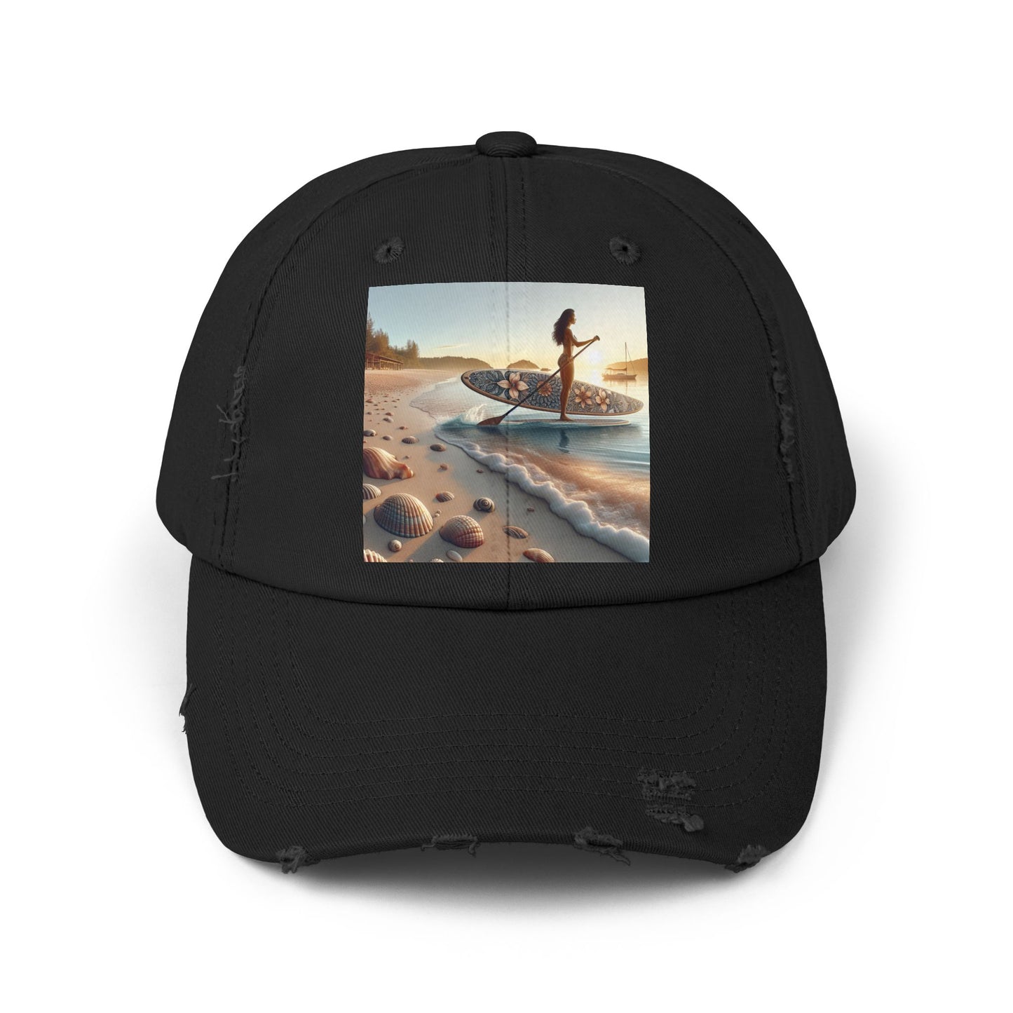 Unisex Distressed Paddleboarders Cap