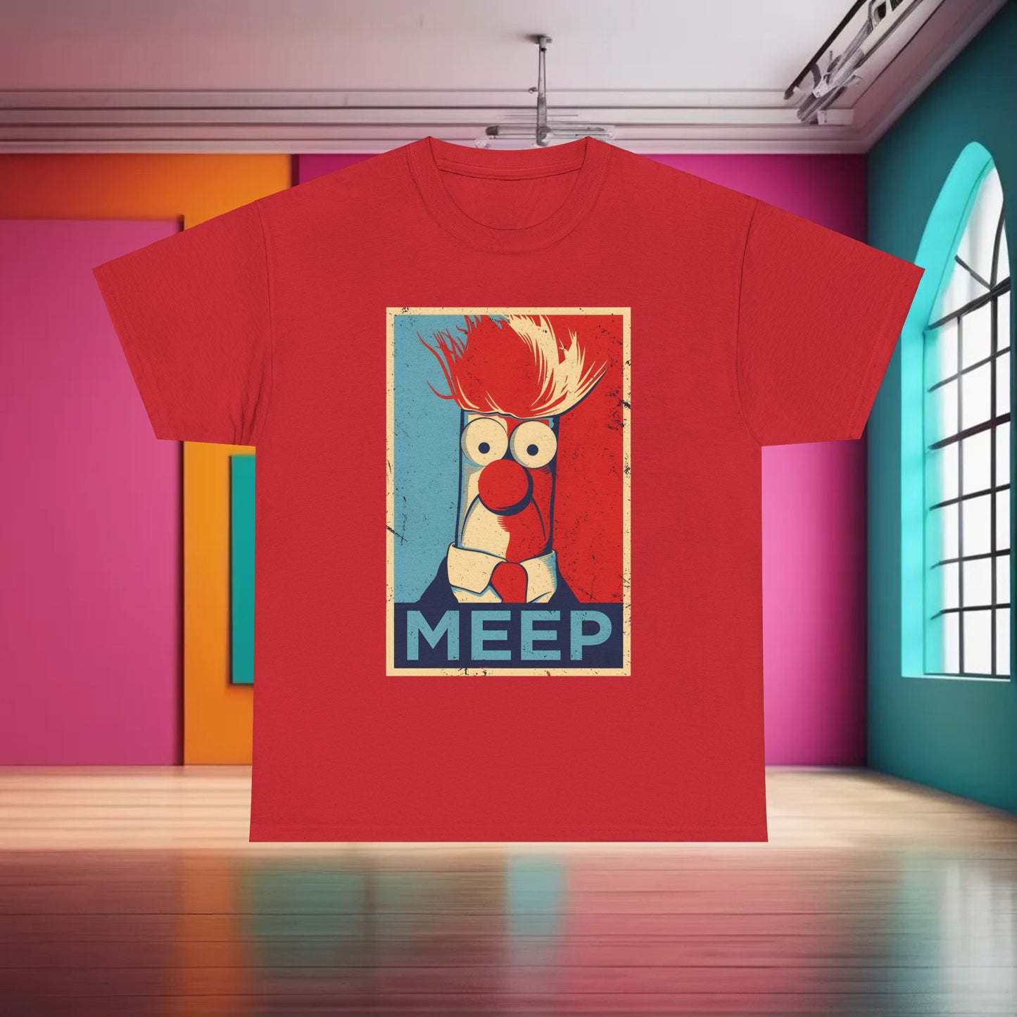 Muppets Beaker Meep Graphic T-Shirt Urban Unisex Cotton