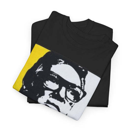 Stylish stacked view of Brick Top Snatch Funny Mens Womens Graphic T-Shirt in black, displaying a bold graphic design featuring a silhouette with oversized sunglasses and playful phrases, perfect for urban fashion.