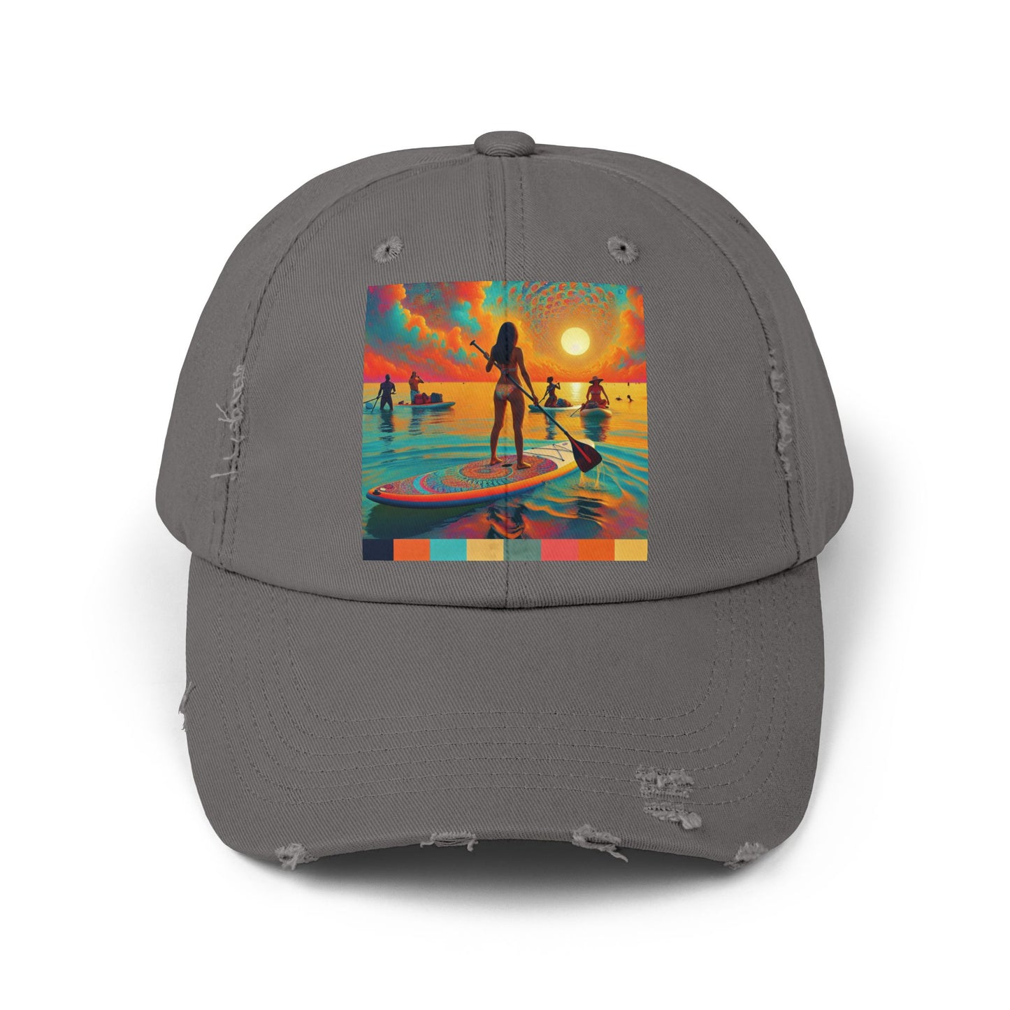 Unisex Distressed Paddleboarders Cap