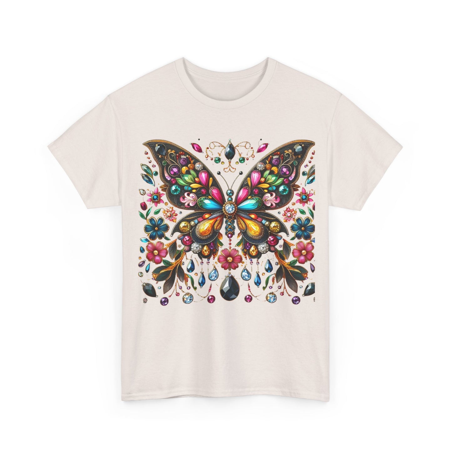 Enchanting Butterfly Brooch Unisex T Shirt Graphic Tee Unisex