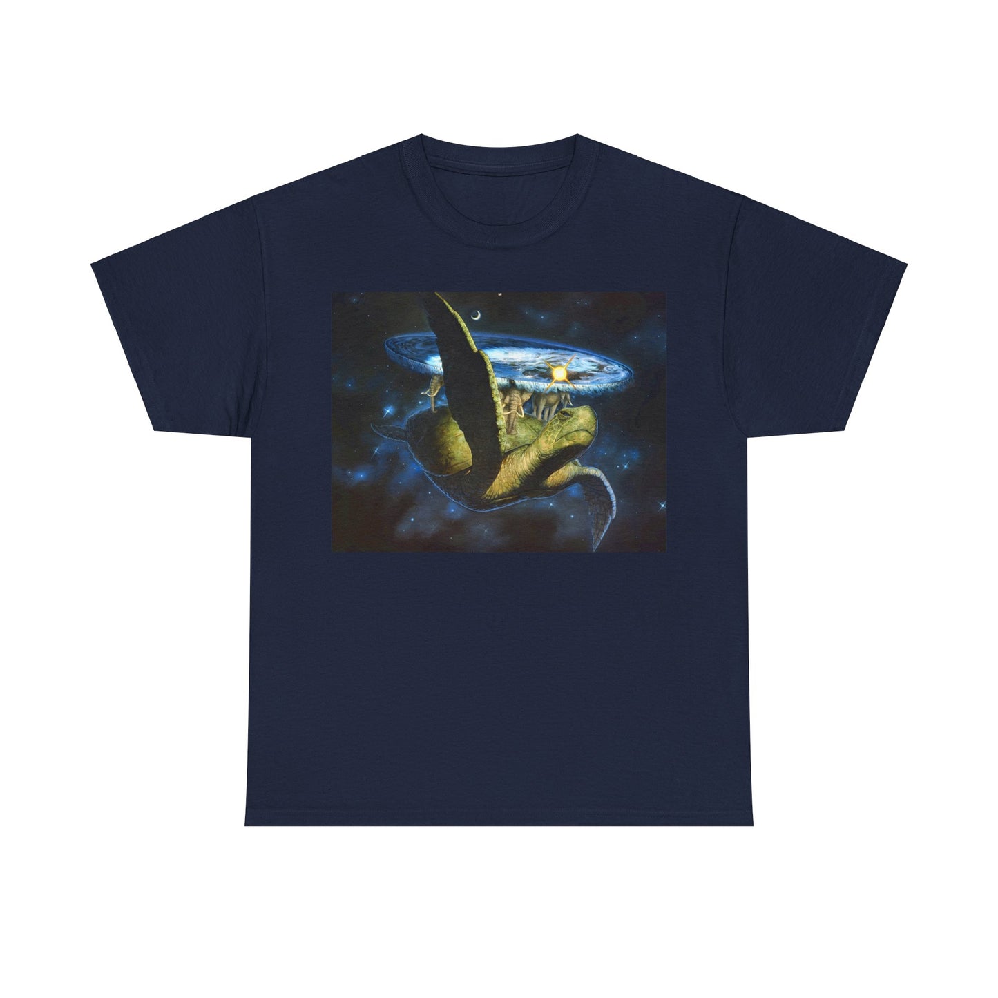 Discworld Great A' Tuin Graphic Unisex  T Shirt Tee