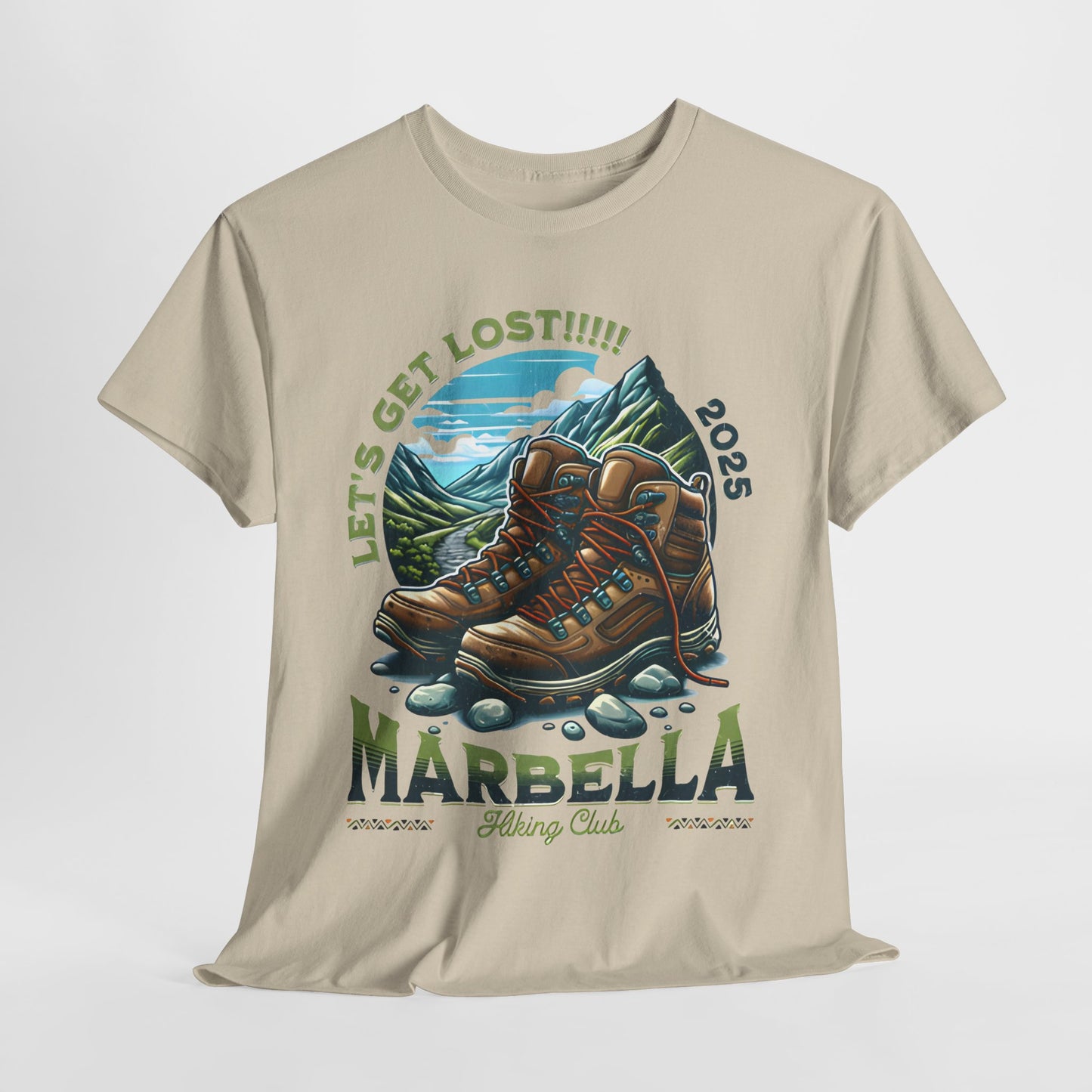 Marbella Hiking Club Graphic Unisex T Shirt Tee