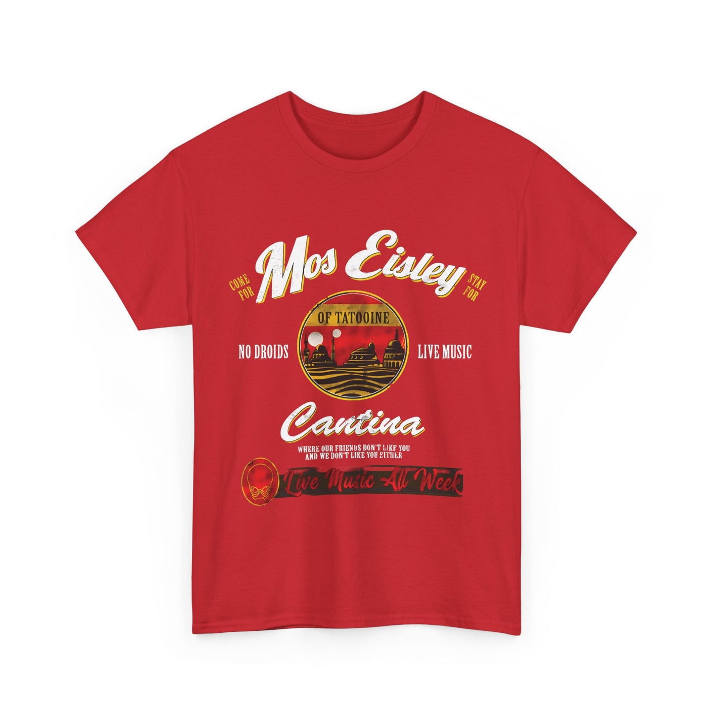 Star wars Mos Eisley Cantina Graphic T-Shirt Urban Unisex Cotton