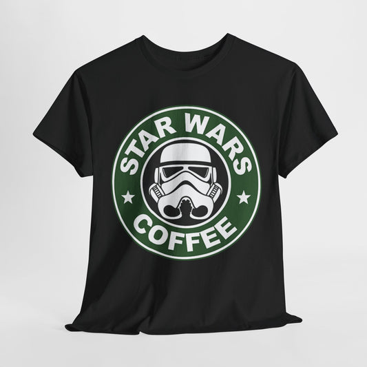 Star Wars Coffee, Parody Unisex Men´s Women´s Graphic T Shirt Tee