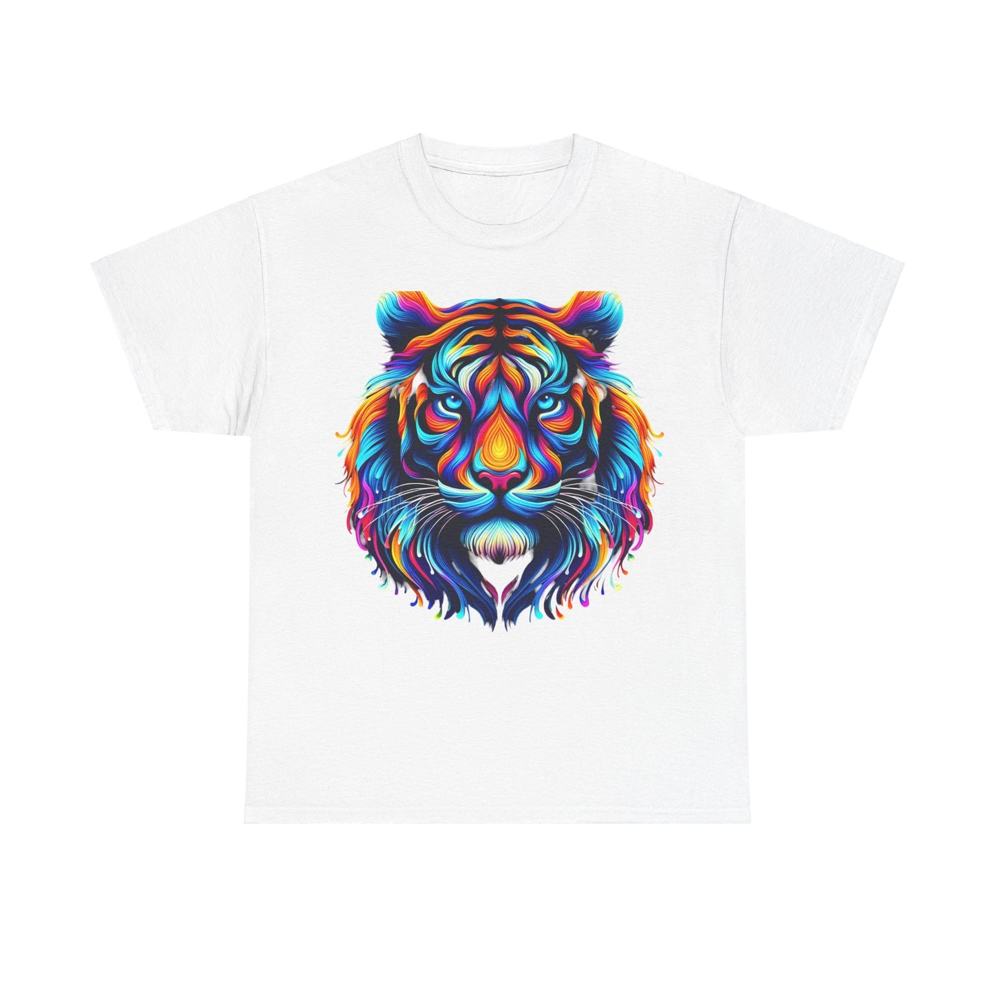 Tiger's Whimsy  Graphic Unisex  T Shirt Tee