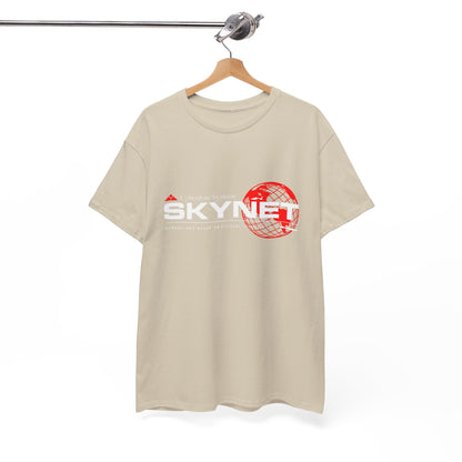 Skynet Terminator Graphic Cotton Funny Mens Womens Unisex Tee Shirt, where geek meets chic, guaranteed to get giggles while embracing your inner techie!