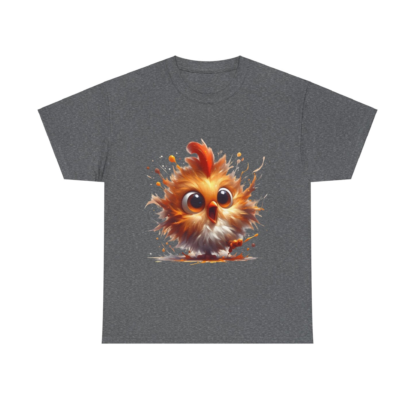 Explosive Joy Tee - Cartoon Bird Edition  Unisex Cotton Tee Graphic T Shirt