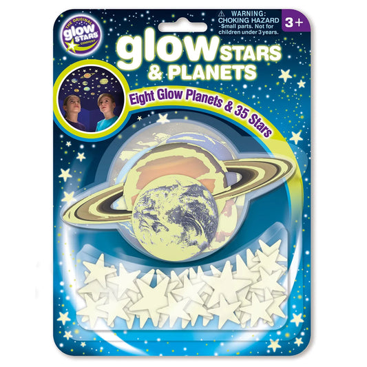 The Original Glowstars Company Glitter Stars & Planets