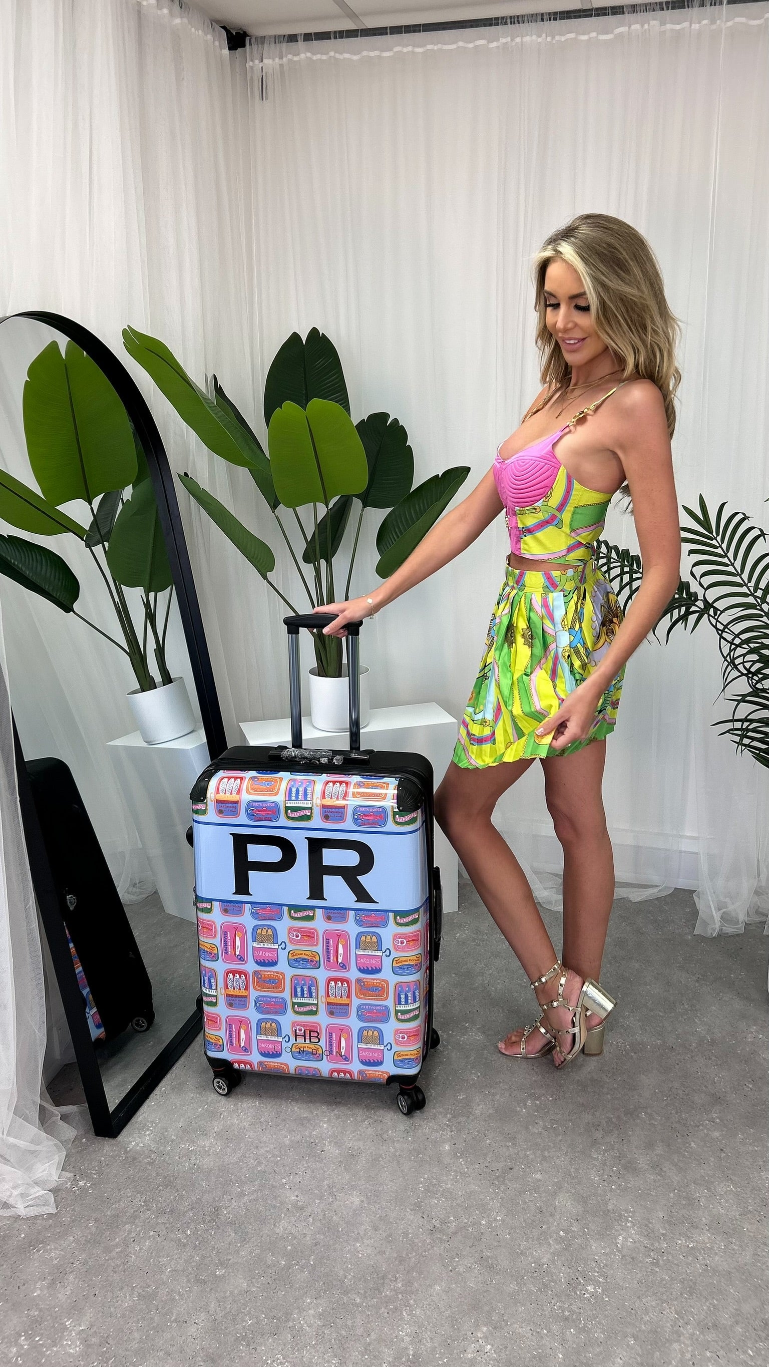 Luxurious Love You Always 2-Piece Set featuring a vibrant bralette crop top and flowing maxi skirt, exuding elegance and style, perfect for summer occasions.