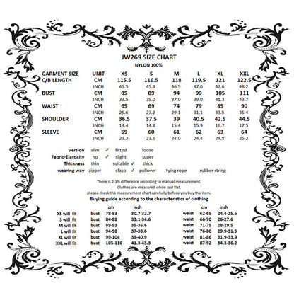 Close-up of intricate lace detailing on the gothic heart-shaped tailcoat, showcasing its high-quality craftsmanship.