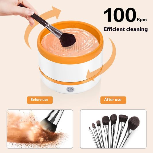 Makeup Brush Automatic Cleaning Device Beauty Tools