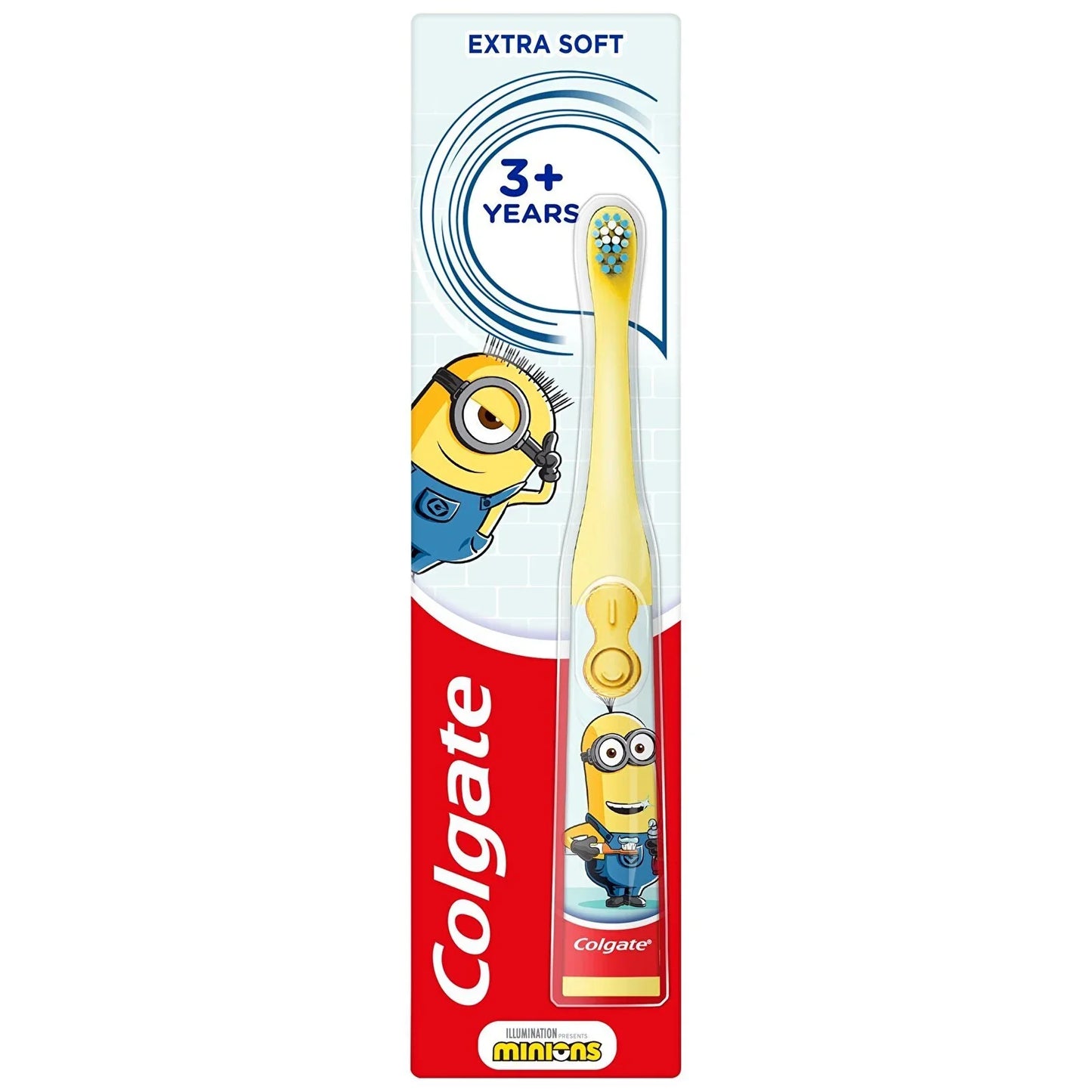 Colgate minions extra soft battery toothbrush 3+ years
