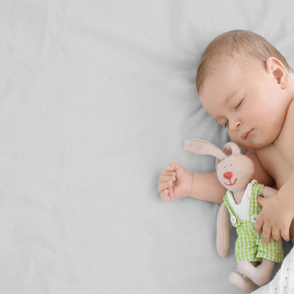 4x Spacesaver Cot Fitted Sheet 100% Cotton 100x52cm