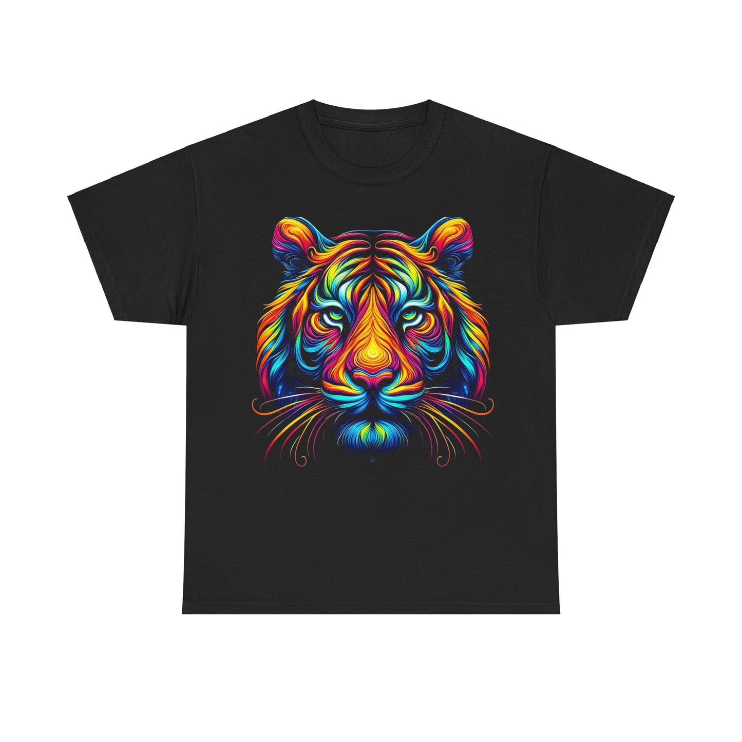 Tiger's Whimsy  Graphic Unisex  T Shirt Tee