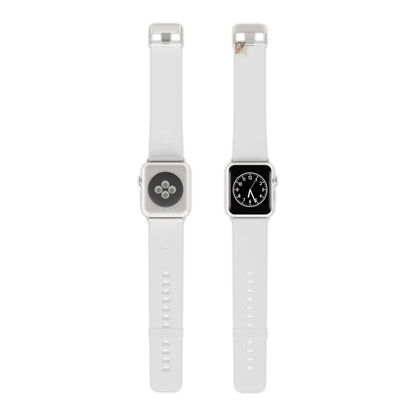 Elegant GraphiZen Apple Watch Strap by Dazzling Dreams Studio featuring modern pastel design with contemporary shapes, ideal for adding a touch of luxury to your wristwear.