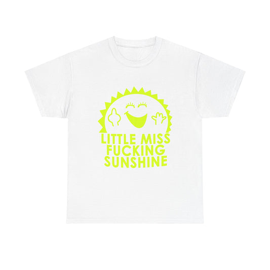 Little Miss Sunshine Women´s Graphic Cotton Funny T Shirt Tee