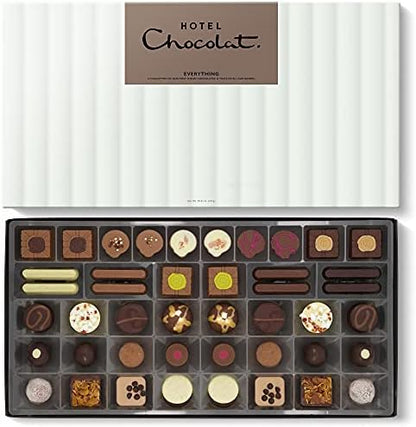 Hotel chocolat everything luxe box - 40 milk, white and d...