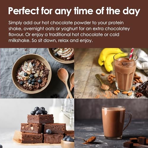Options Belgian Chocolate Instant Hot Chocolate Drink 395g (6 pack)