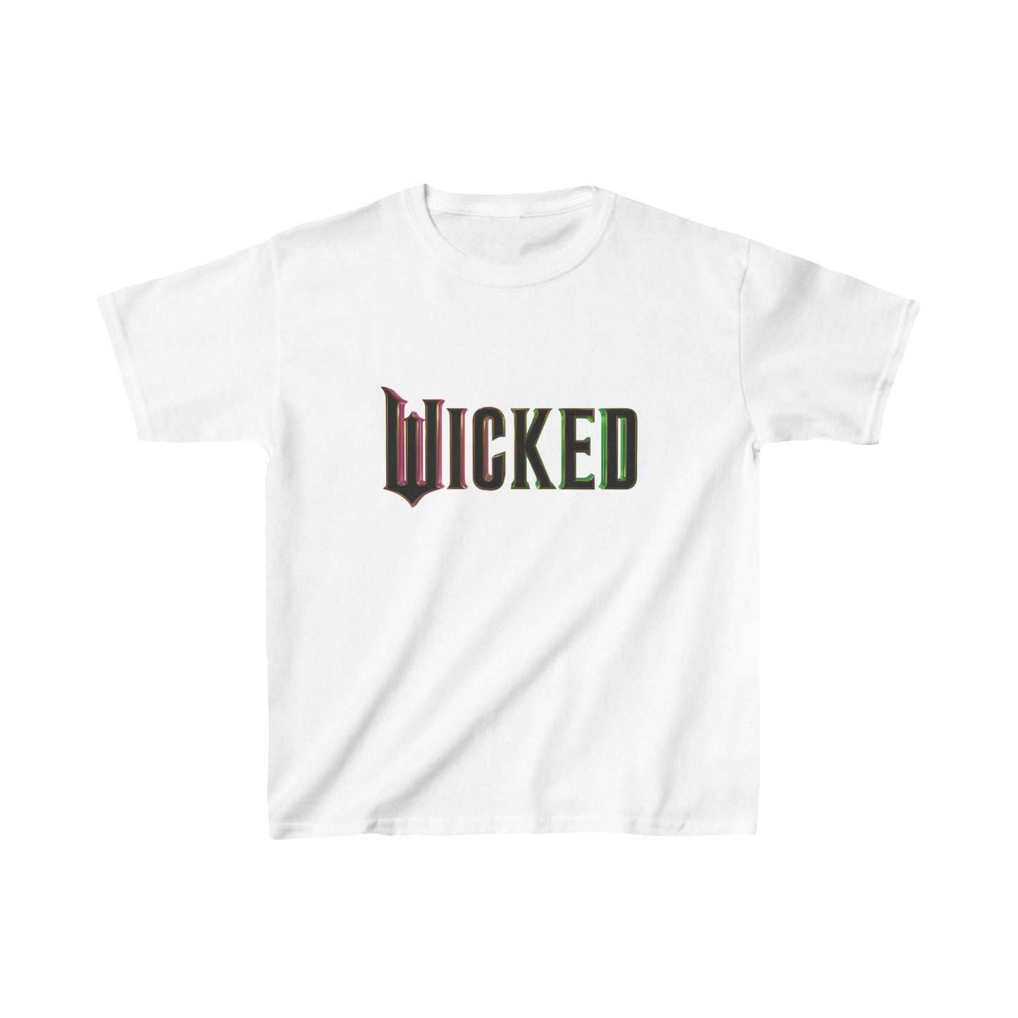 Unisex Kids Wicked Movie Cotton T Shirt Tee Childs