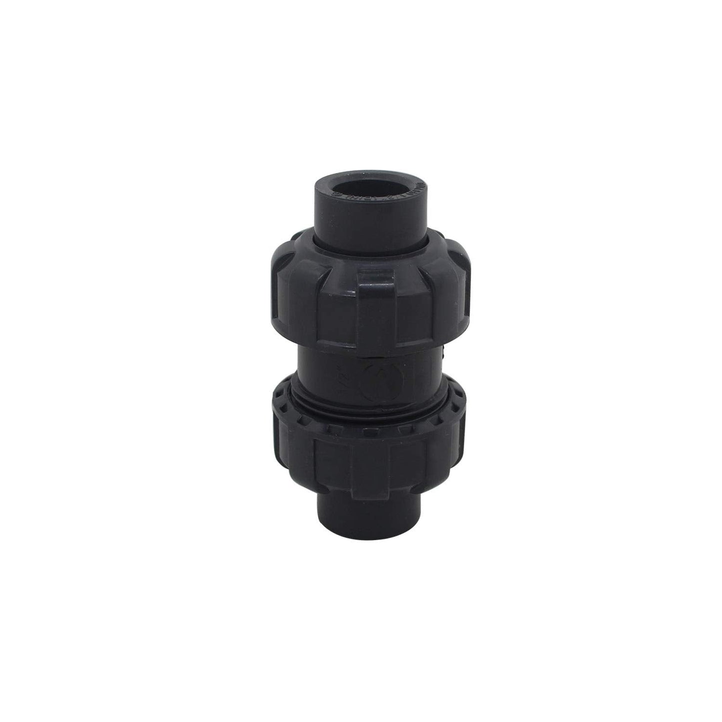 Pool Ball Valve Swimming Pool Non Valve Water PVC Check Valve Anti Valve (Internal Diameter 50mm)